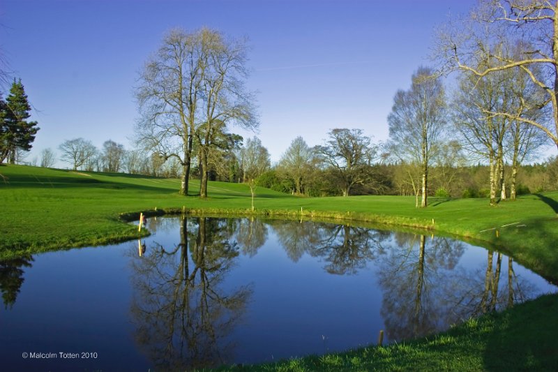 19. Rossmore Golf Club. The pond at the 2nd green..jpg